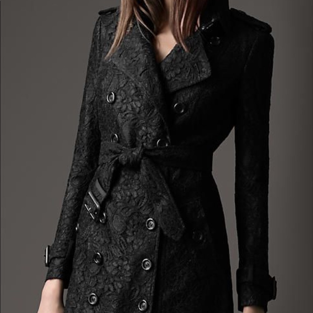 ISO! Wanted! Burberry Black Lace Trench sizes 0- 4